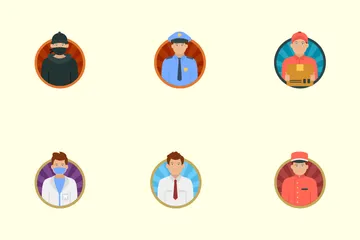 Profession And Avatar Icon Pack