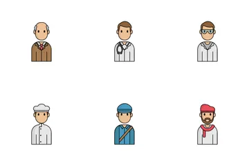 Profession Avatar Icon Pack