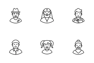 Professional Avatars Icon Pack