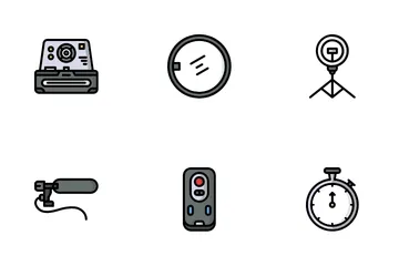 Professional Camera Icon Pack