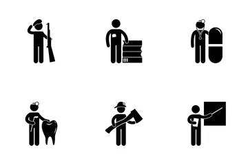 Professional Jobs Icon Pack