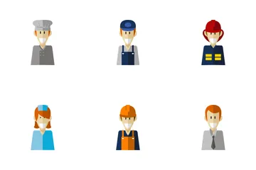 Professional Worker Icon Pack