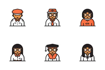 Professions Character Icon Pack
