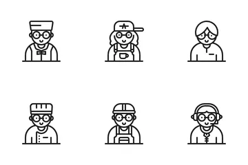 Professions Character Icon Pack