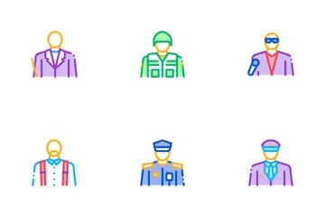 Professions People Icon Pack