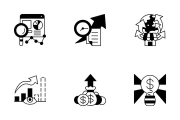 Profit Growth Icon Pack