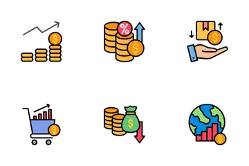 Profit Growth Icon Pack