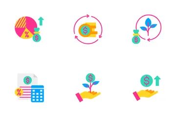 Profit Management Icon Pack