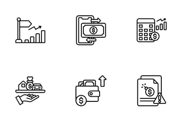 Profit Management Icon Pack