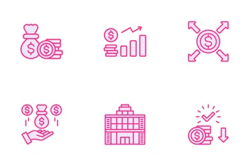 Profit Management Icon Pack