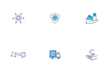 Programa de salud Paquete de Iconos