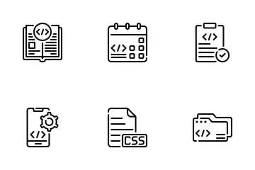 Programação Pacote de Ícones