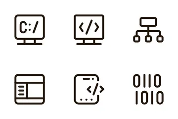 Programação Pacote de Ícones