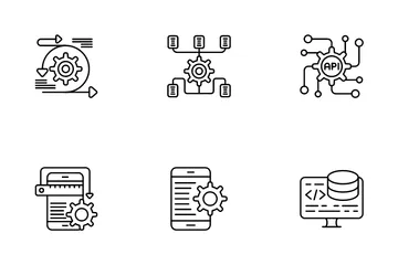 Programação de Computador Pacote de Ícones