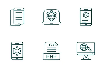 Programação de Computador Pacote de Ícones