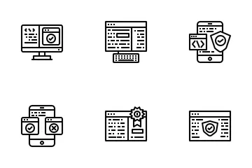 Programação de Computador Pacote de Ícones