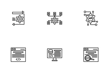 Programação de Computador Pacote de Ícones