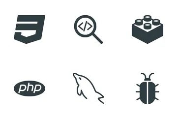 Programação e Desenvolvimento Icon Pack