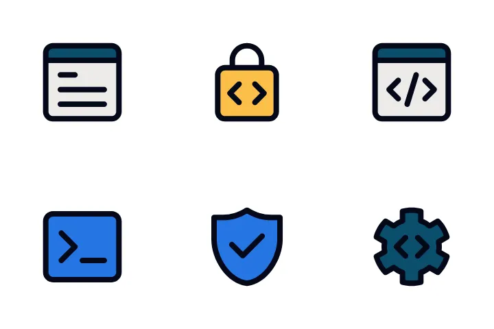 Paquetes de Iconos, Logos, Símbolos de Lenguajes De Programacion ...