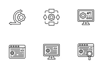 Programación de computadoras Paquete de Iconos