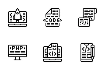 Programación Web Icon Pack