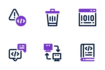 Programación web Icon Pack