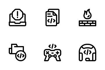 Programación y codificación Icon Pack