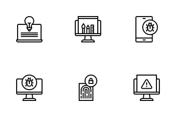 Programmation informatique Pack d'Icônes