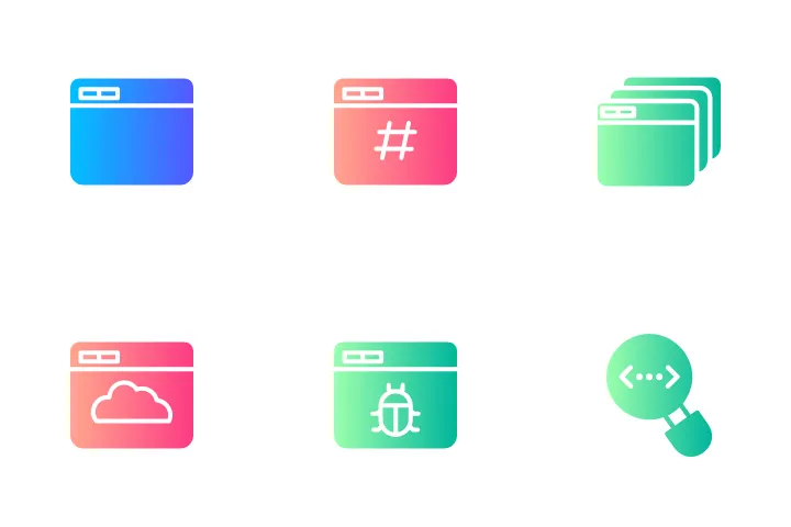 Programming Icon Pack - 30 Line Science & Technology Icons | SVG, PNG ...