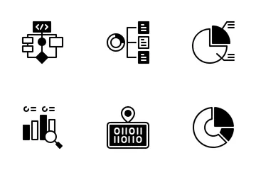 Programming And Algorithm Icon Pack