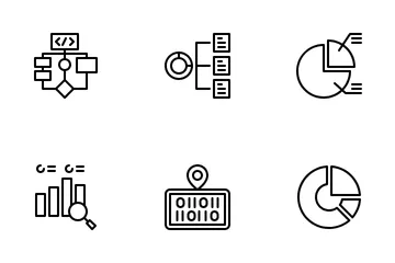 Programming And Algorithm Icon Pack