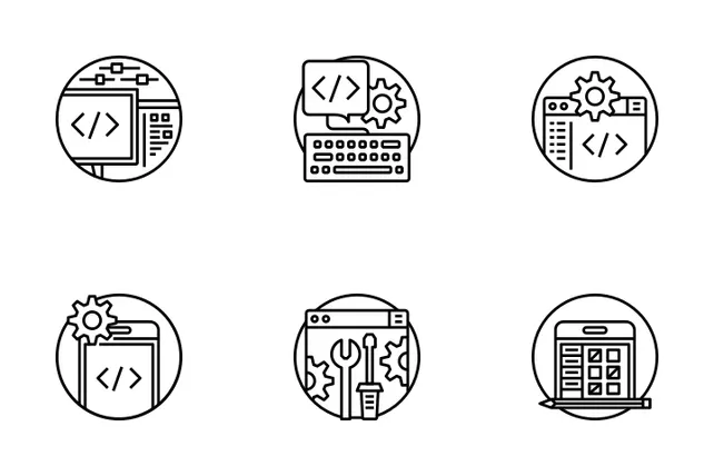 Download Programming And Coding Icon pack Available in SVG, PNG & Icon ...
