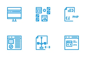 Programming And Coding Icon Pack