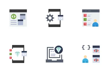 Programming And Coding Icon Pack