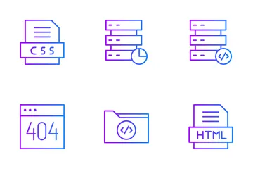Programming And Coding Icon Pack