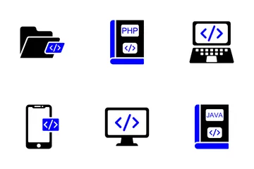Programming And Development Icon Pack