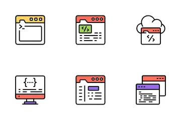 Programming And Development Icon Pack