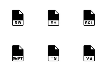 프로그래밍 파일 아이콘 팩