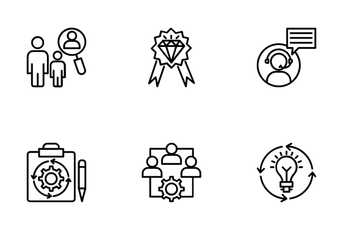 Project Management 6 Icon Pack