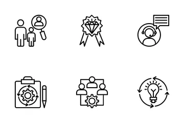 Project Management 6 Icon Pack