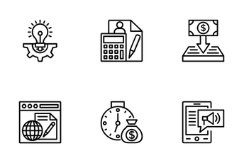 Project Management 7 Icon Pack