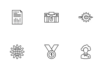 Project Management And Development Icon Pack