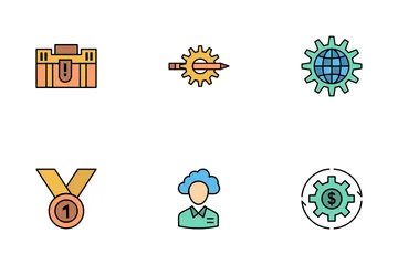 Project Management And Development Icon Pack