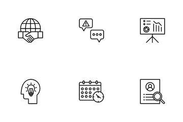 Project Management  I Icon Pack
