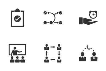 Project Management Set 1 Icon Pack