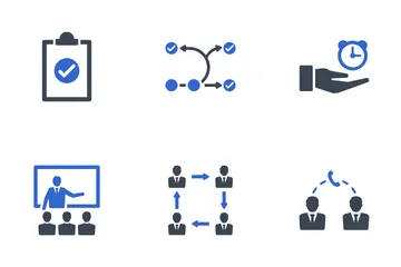 Project Management Set 1 Icon Pack