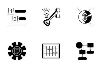 Project Management Skills Icon Pack