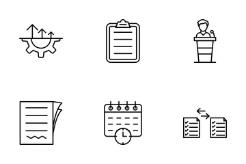 Project Planning Icon Pack
