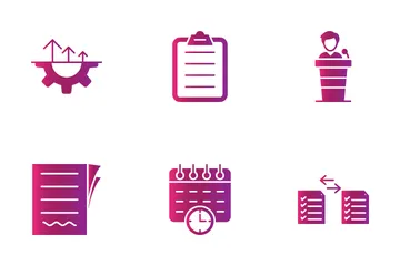 Project Planning Icon Pack