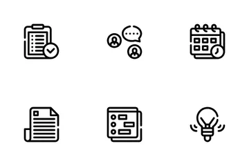 Project Planning Icon Pack